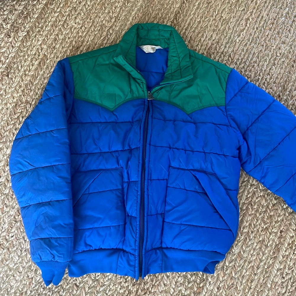 Vintage alternative down jacket